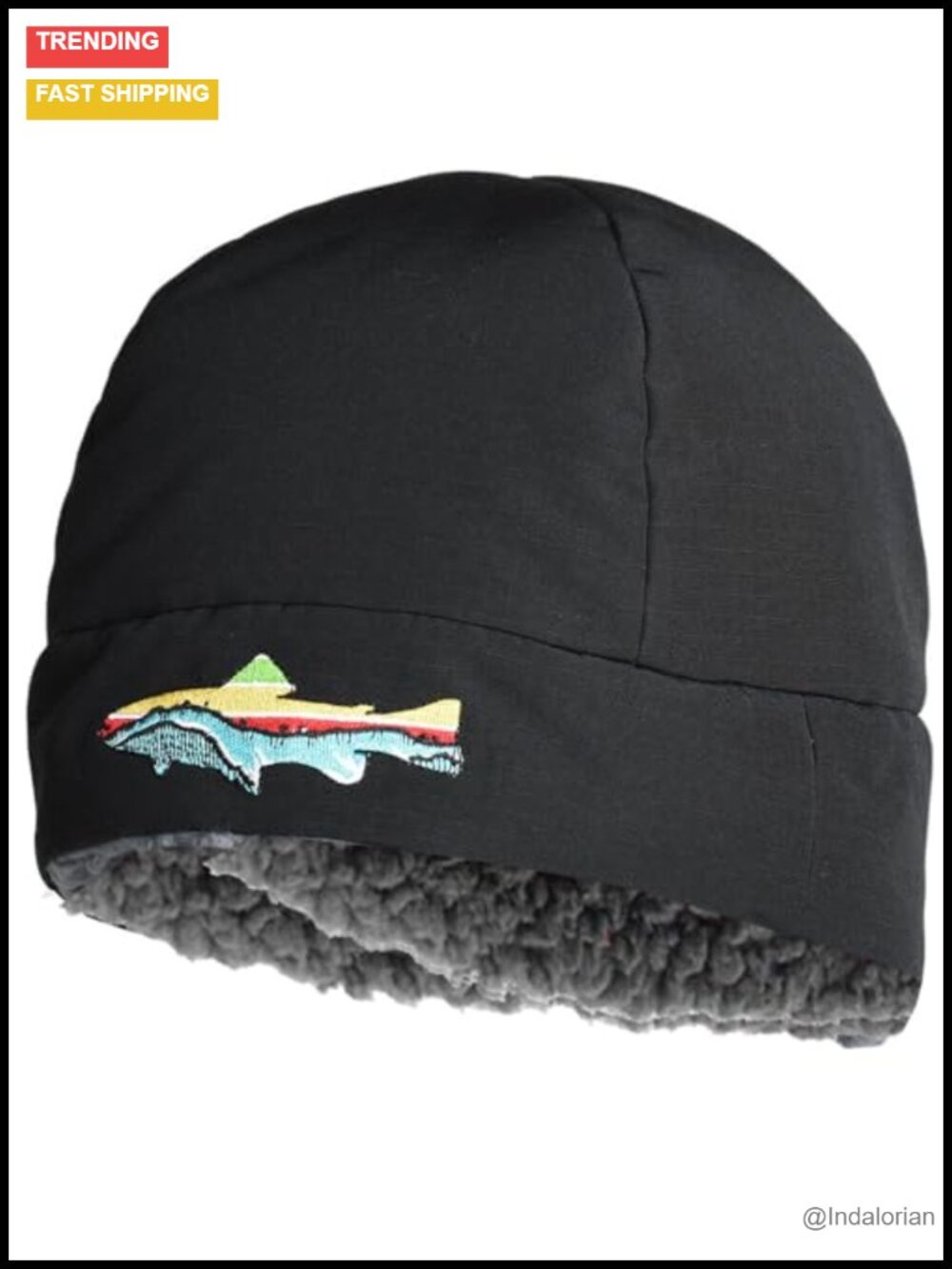 Insulated Waterproof Windproof Beanie Hat for Cold Weather